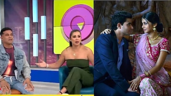 Karla Tarazona y Christian Domínguez