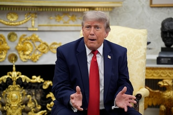 Gustavo Petro aseguró que el presidente de Estados Unidos, Donald Trump, debería participar en un acuerdo nacional - crédito Yuri Gripas/EFE