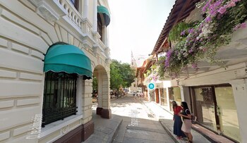 La esquina del Parque Bolívar,