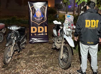 Las dos motos incautadas eran