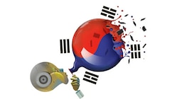 El auge bursátil de Corea del Sur se está desplomando de forma espectacular