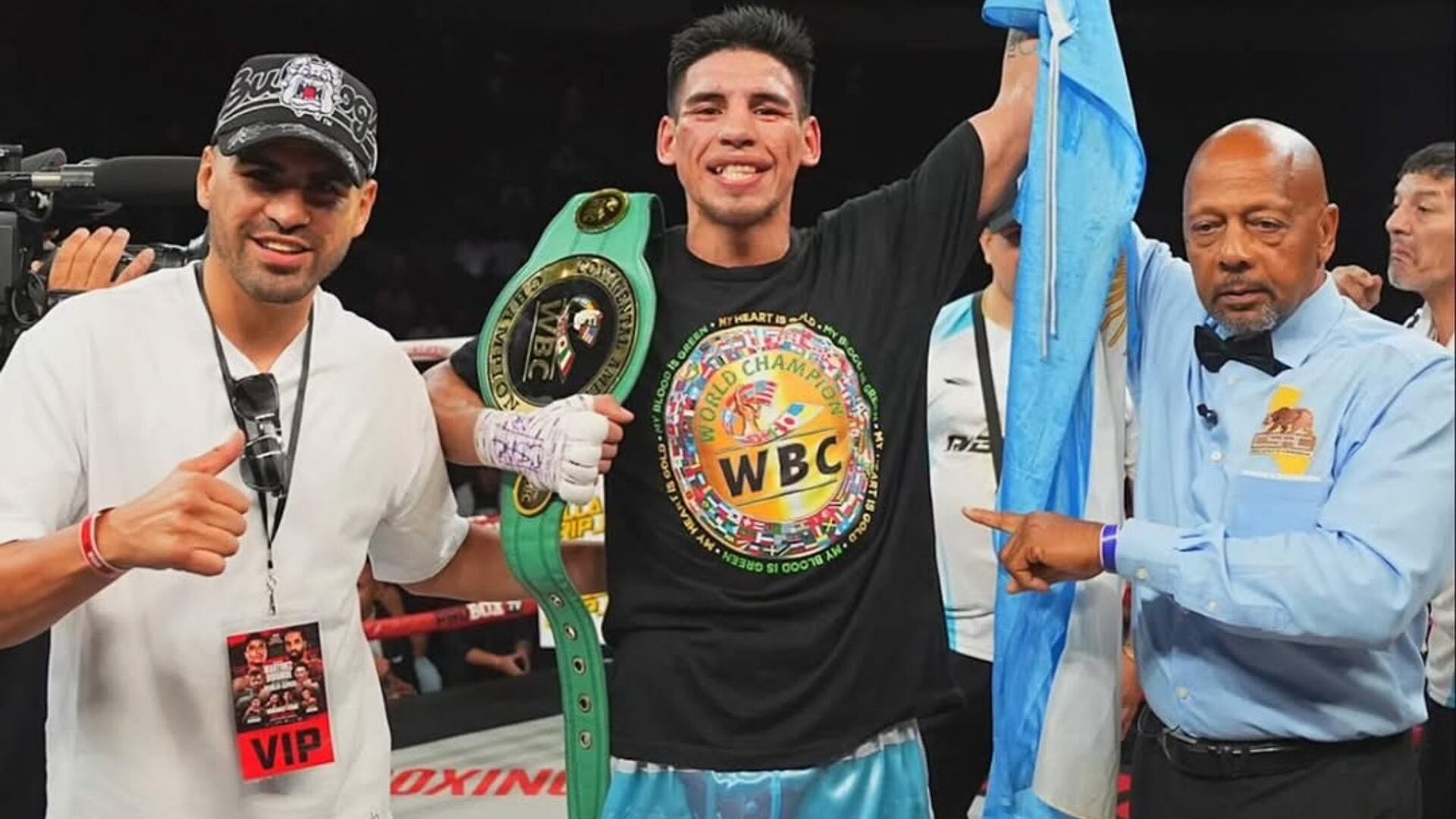 Bebu Verón viene de un notable triunfo ante Vladimir Hernández por el título continental latino superwélter del Consejo Mundial de Boxeo (CMB)