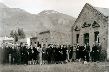 Colonos galeses establecidos en Chubut.