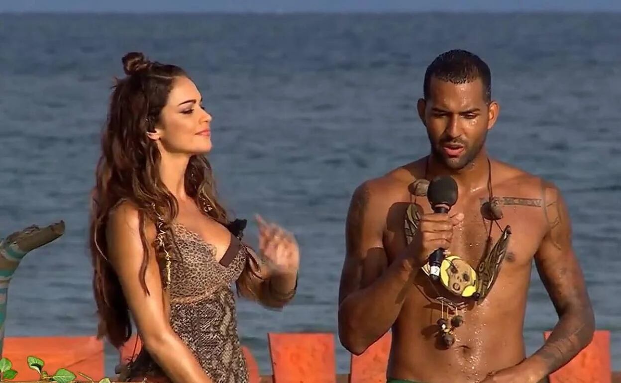 Yulen Pereira en 'Supervivientes' (MEDIASET ESPAÑA).