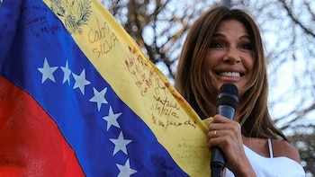 Catherine Fulop celebró la captura