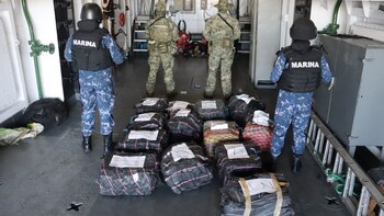 La droga estaba distribuida en