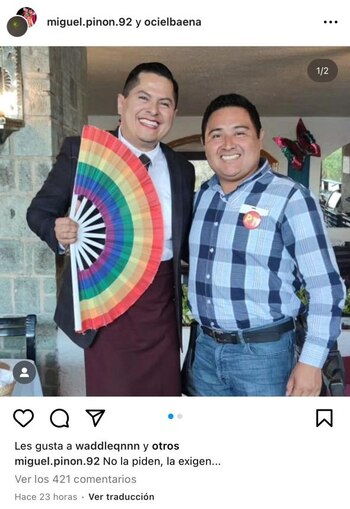 Última foto que el magistrade