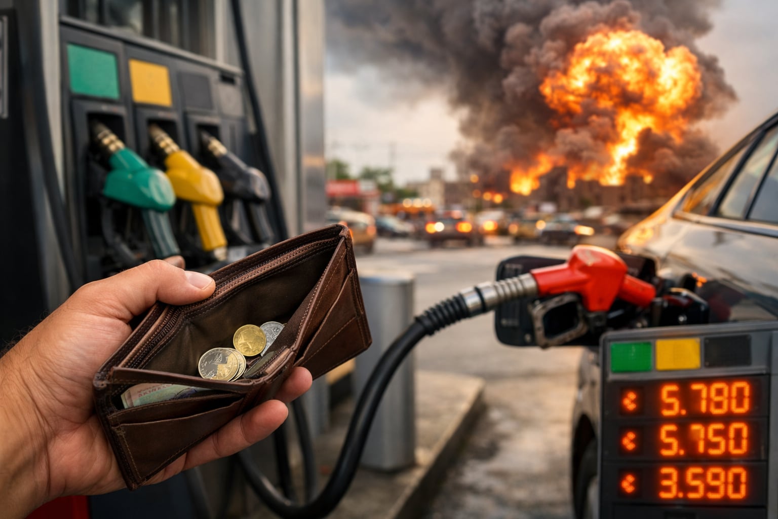 La crisis en Medio Oriente ha provocado un nuevo aumento en los precios de los combustibles en Costa Rica, afectando directamente la economía de los ciudadanos. (Imagen Ilustrativa Infobae)