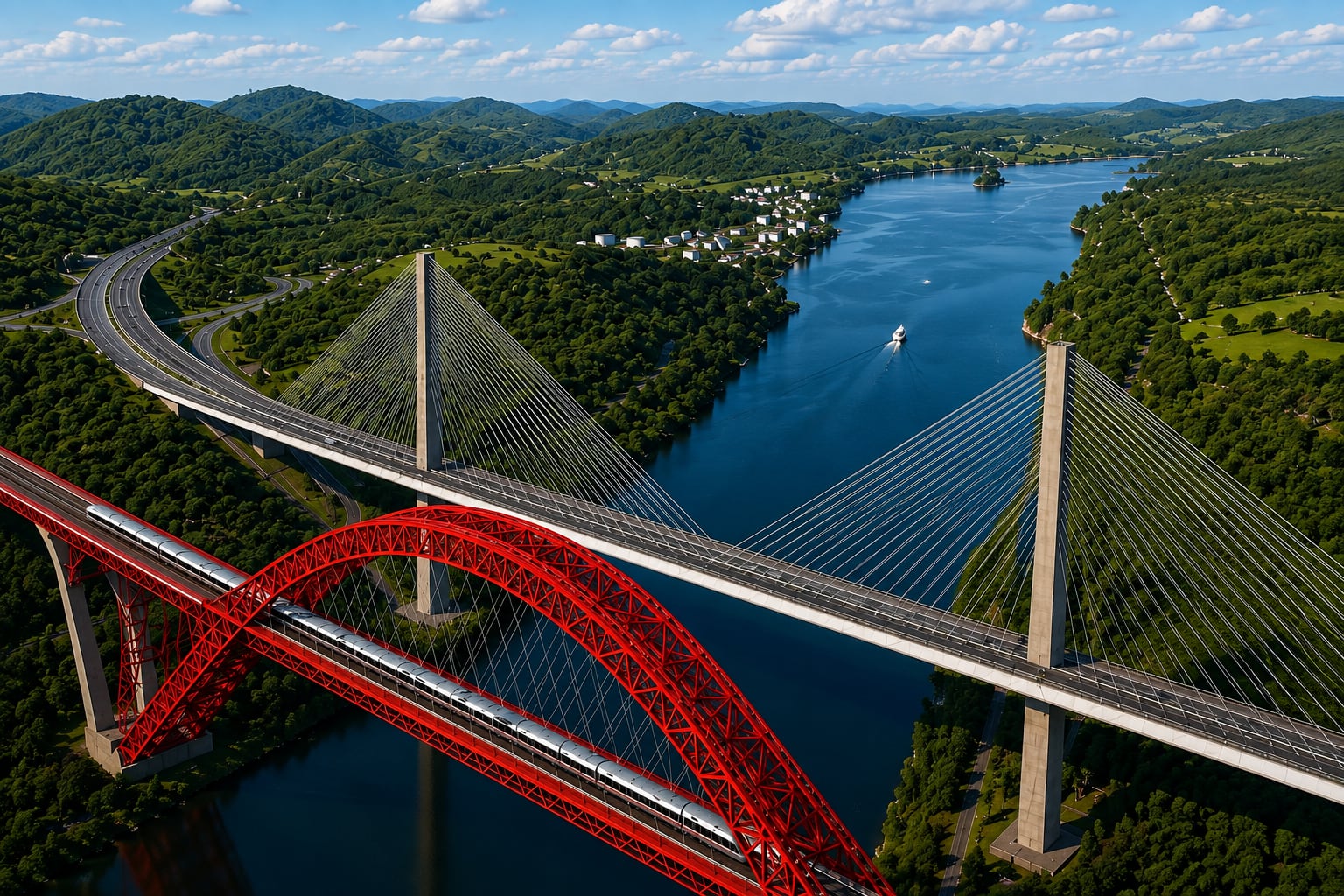 Los especialistas sostendrán una reunión con ingenieros de la Autoridad del Canal para revisar componentes de la primera fase, que requerirá la construcción de un nuevo puente ferroviario sobre la vía interoceánica, cerca del actual Puente Centenario. Tomada de Instagram