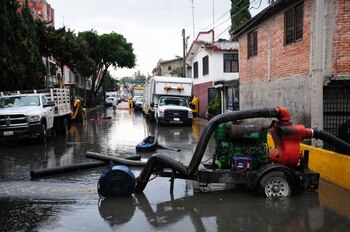 Inundaciones Iztapalapa 15 de junio