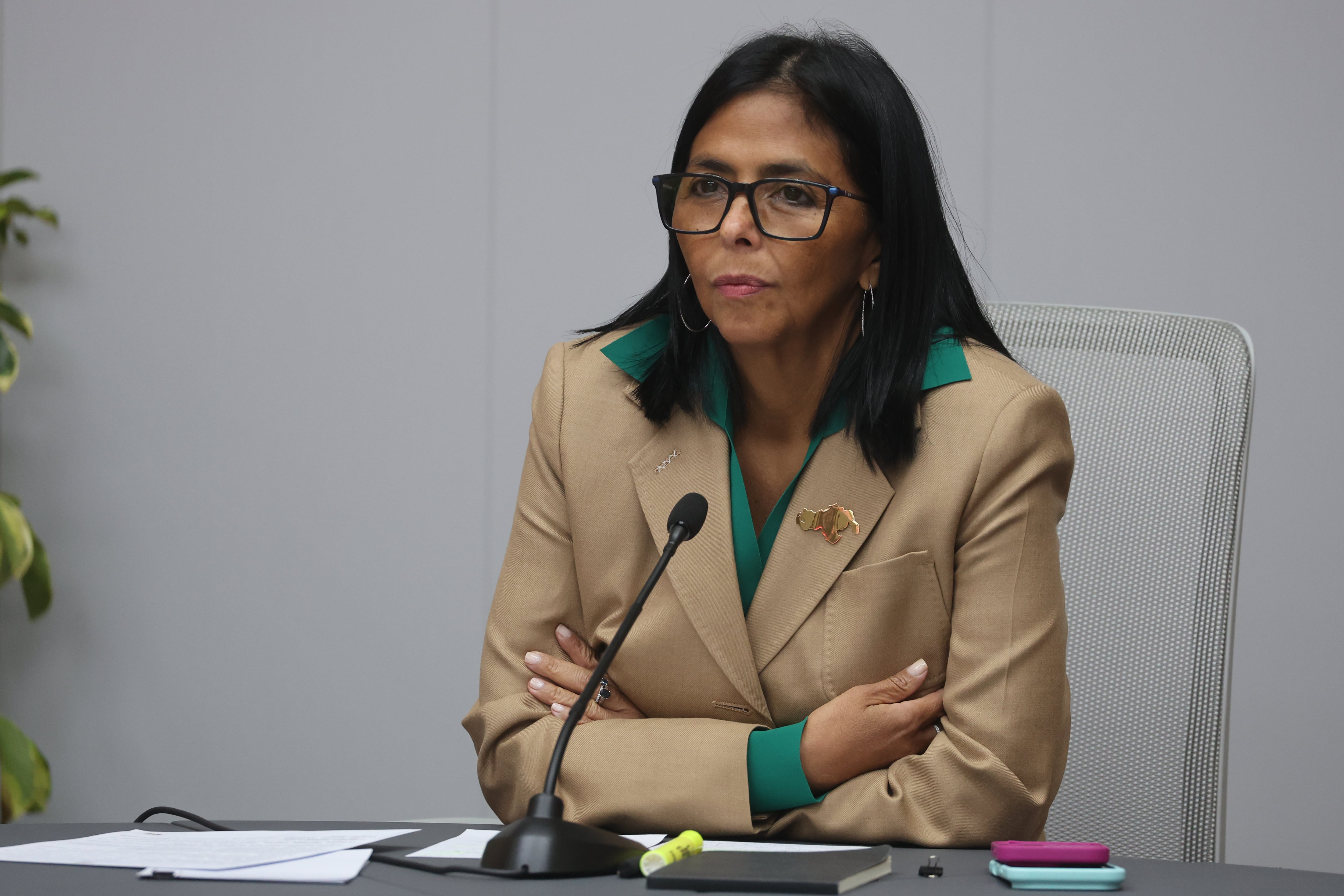 Delcy Rodríguez debatió con el FMI el uso de reservas internacionales en el marco del plan de recuperación y reconstrucción