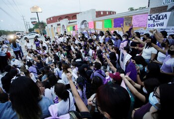 Amigos y familiares de la