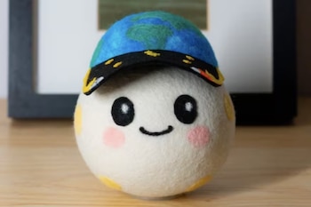 En la cabina de la cápsula Orion, junto a avanzados sistemas tecnológicos, flota un pequeño peluche denominado “Rise” (NASA)