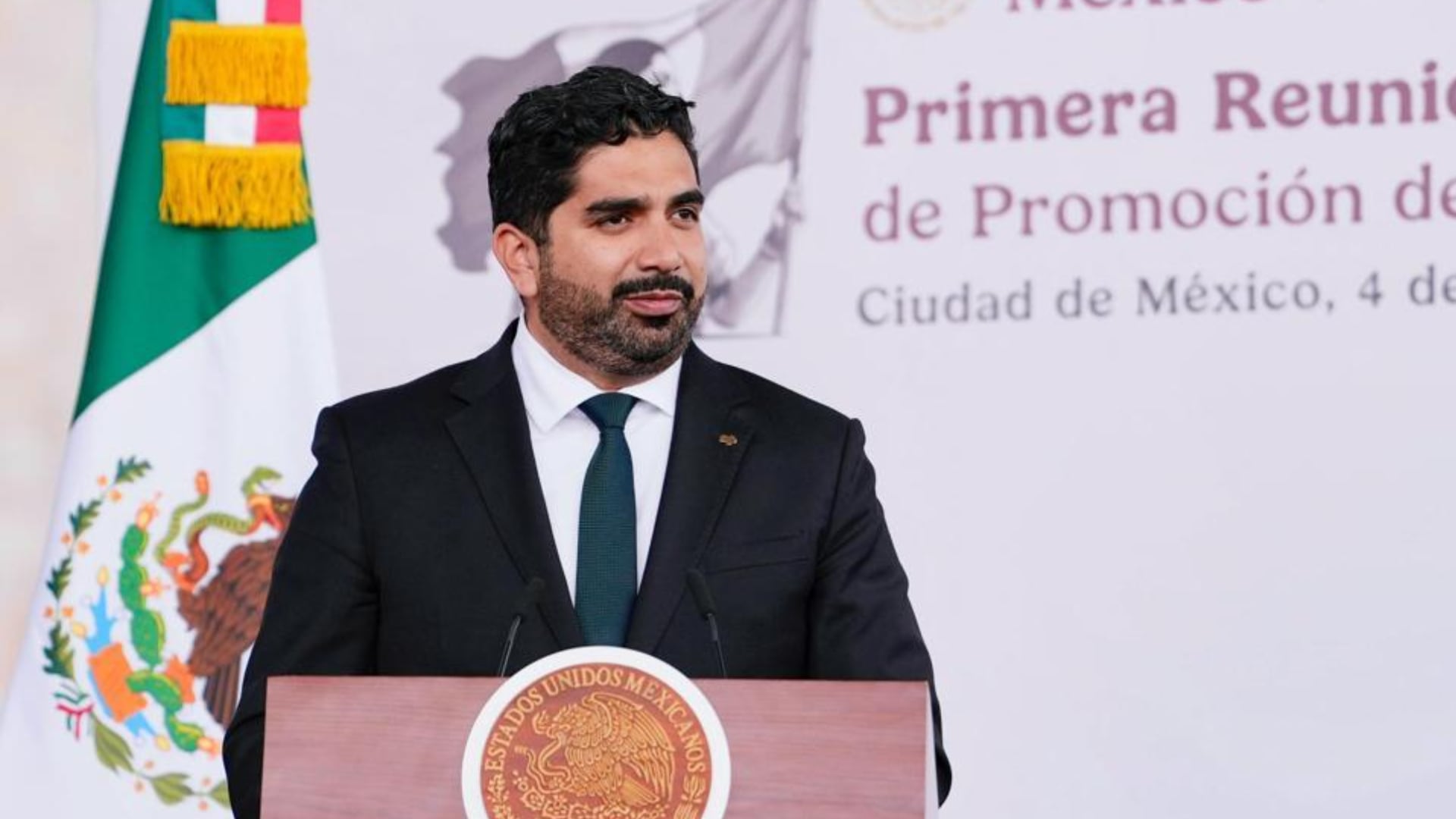Roberto Lazzeri fue ratificado como embajador de México en Estados Unidos. (X/@robertolazzeri)