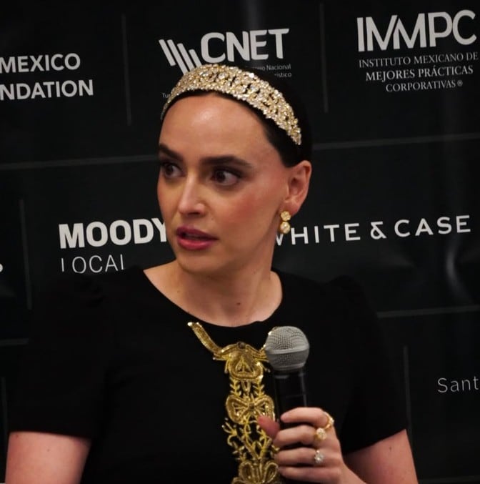 Altagracia Gómez confía en el potencial de la economía mexicana.
Crédito: X/ @BIVAMX
