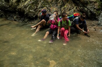 Las gemelas María Valentina y