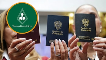 Gobierno nacional delegó a Thomas Greg & Sons para la expedición de pasaportes hasta diciembre de 2027 - crédito crédito Colprensa