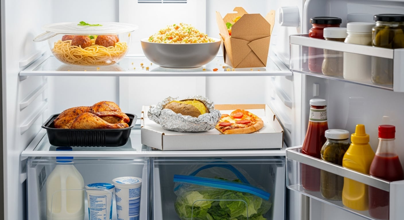 El consumo de sobras sin recalentar puede incrementar el riesgo de intoxicación alimentaria si no se almacenan correctamente según expertos en seguridad alimentaria (Imagen Ilustrativa Infobae)