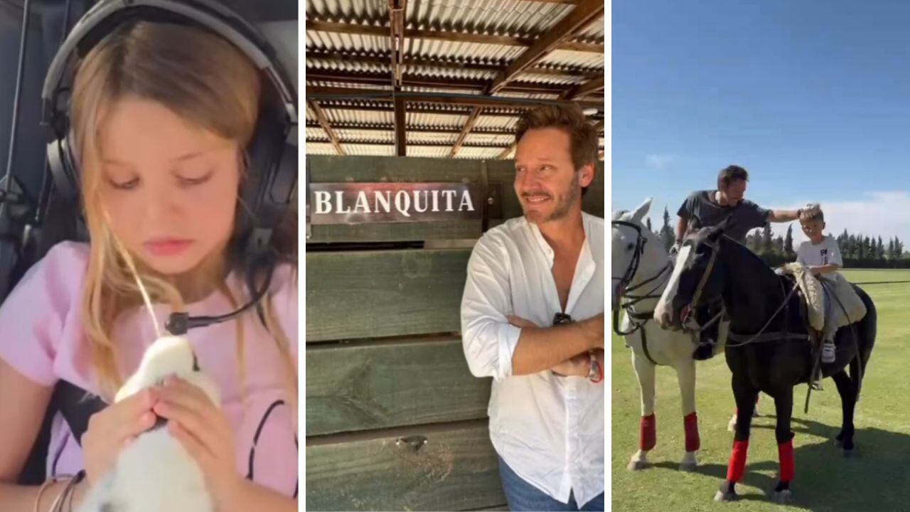 Benjamín Vicuña disfrutó de una escapada familiar en Pirque, Chile, junto a sus hijos Magnolia y Amancio, tras semanas de alta exposición mediática