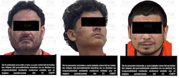 Los sujetos trasladados al Altiplano