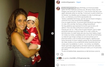 Analía Rodríguez, madre de la