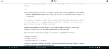 El reglamento contempla que si