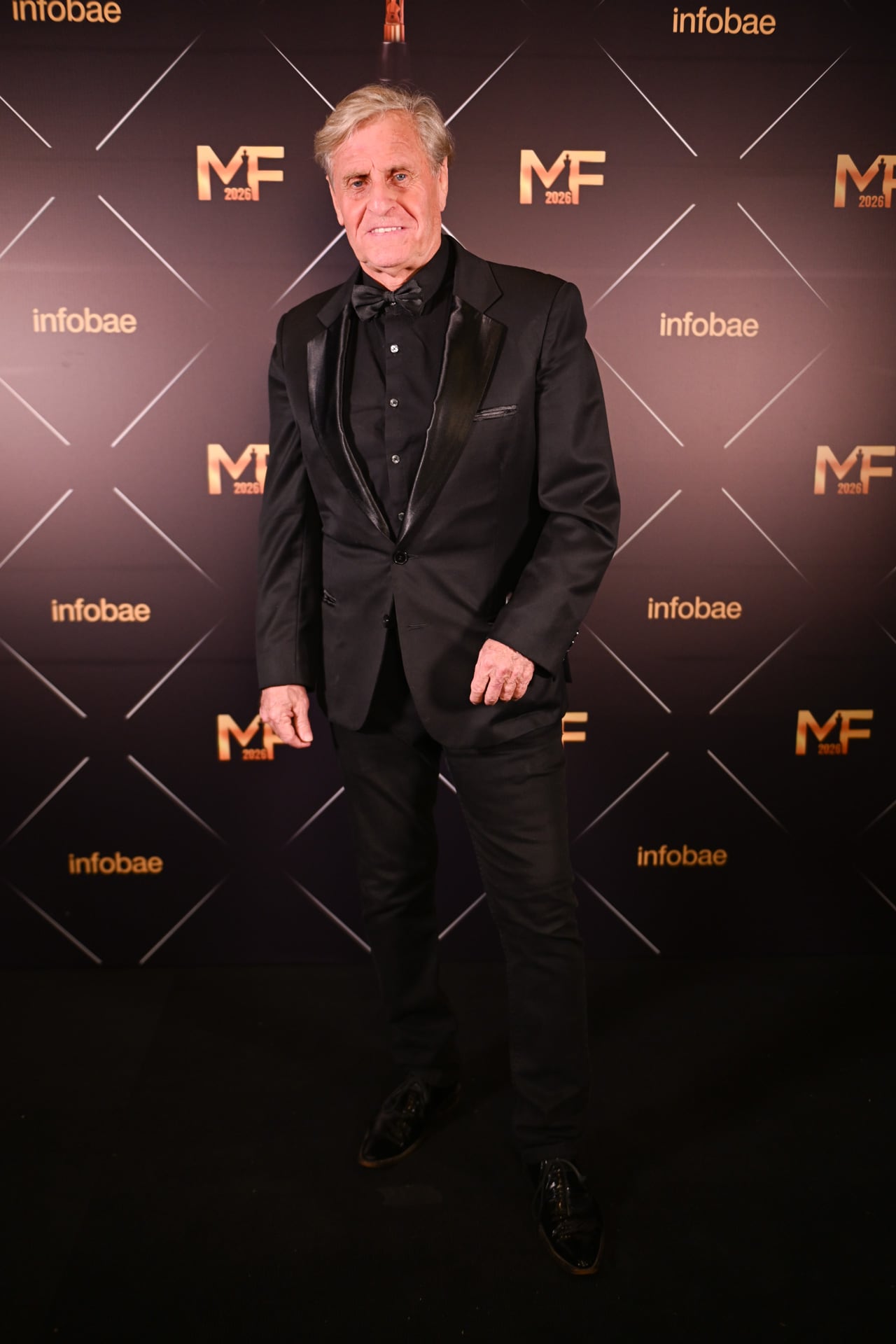 Gustavo Palmer durante la gala de los Martín Fierro de Radio 2026