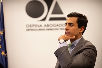 El abogado Juan Gonzalo Ospina,