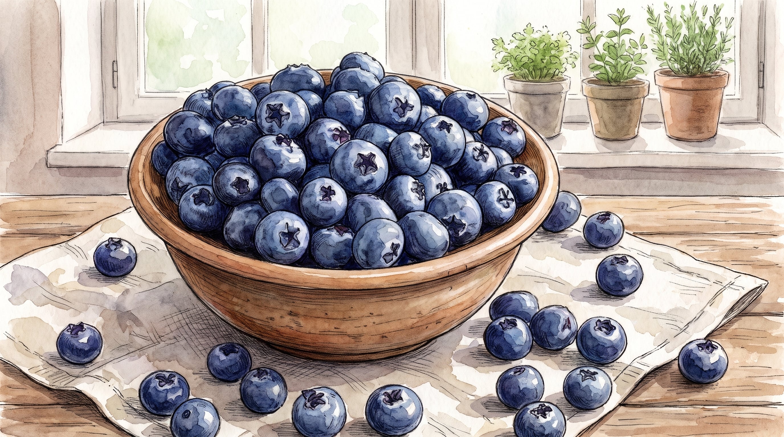 Los arándanos aportan fibra y compuestos vegetales a una alimentación variada. (Imagen Ilustrativa Infobae)