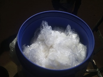 Paleaban subir a droga a