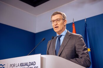 El líder del PP, Alberto