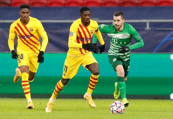 Dembélé será baja por un