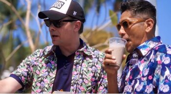 Jorge Campos y Martinoli disfrutan