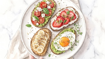 8 ideas de expertas para que las tostadas de la mañana aporten más proteína y fibra