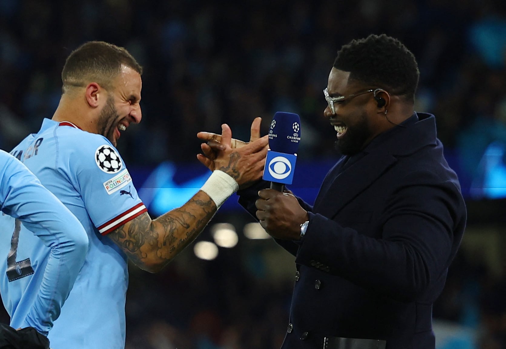 Micah Richards se desempeña actualmente como comentarista deportivo en varias cadenas británicas (REUTERS/Molly Darlington)