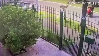 Los asaltantes circulaban en una