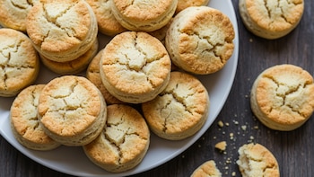 Receta de bizcochitos de grasa sin levadura, rápida y fácil