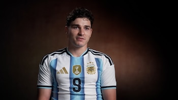 Julián Álvarez habló de la competencia interna que tiene con Lautaro Martínez en la selección argentina