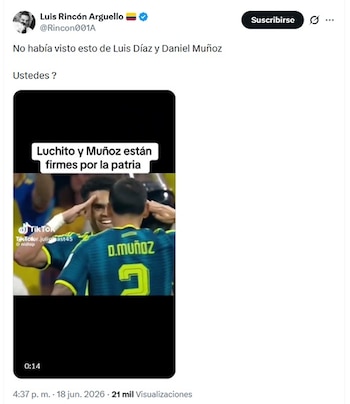 - crédito @Rincon001A/X
