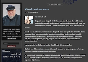 George R.R. Martin admitió que ha tenido momentos difíciles durante el último año.