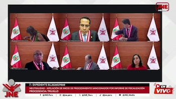 “¡Calla a ese animal!”: funcionario del JNE interrumpe audiencia pública e insulta frente a Roberto Burneo, jefe del organismo