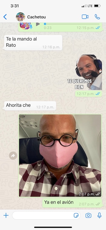 Luis García fue ignorado por su esposa