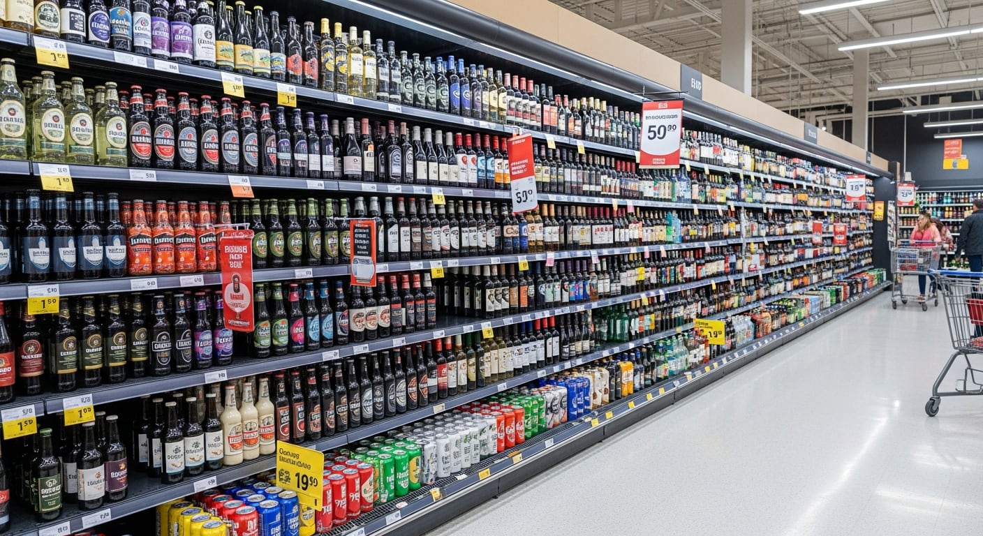 Las ventas de bebidas siguen mostrando caídas de dos dígitos (Imagen Ilustrativa Infobae)