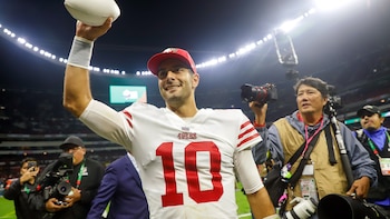 Jimmy Garoppolo, de los Raiders,
