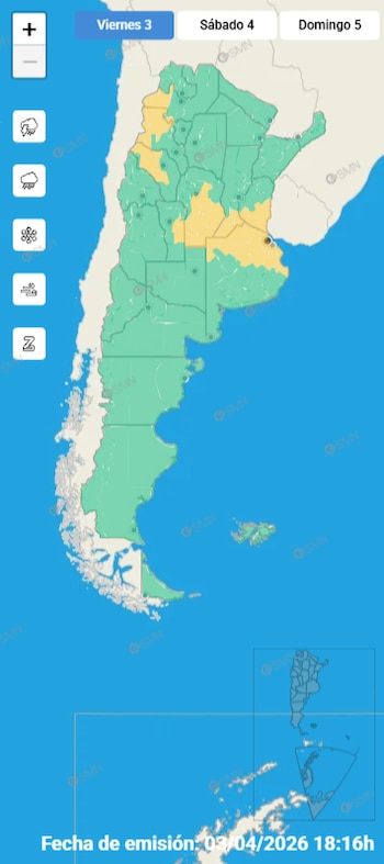 El SMN recomienda tomar precauciones ante las tormentas, como evitar salir, limpiar desagües y desconectar los electrodomésticos