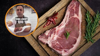 El chuletón de vaca es