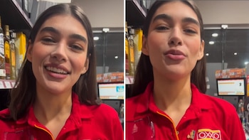 Dua Lupita, famosa cajera del