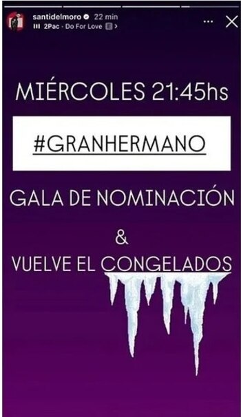 Santiago Del Moro fue revelando