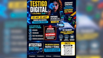Presidente Petro ordena activar masiva red de testigos digitales ante alertas en el sistema de escrutinio - crédito rtvcnoticias.com/