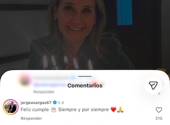 Jorge Alfredo Vargas le dedicó un mensaje de cumpleaños a Inés María Zabaraín en medio de su proceso judicial - crédito @inesmariazabarain/IG
